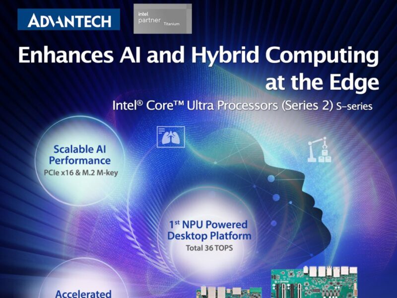 Gamme de solutions sur base d’Intel Core Ultra (Série 2) à destination de l’IA et de l’informatique de périphérie