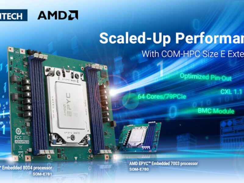 Module COM-HPC taille E pour les applications de serveurs edge haute performance