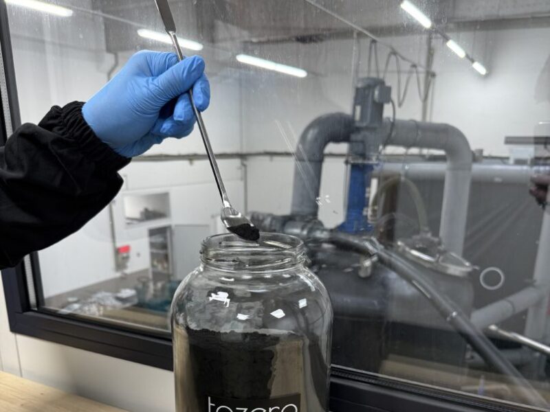German startup achieves industrial-scale graphite recovery for lithium-ion batteries