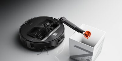Sensor enables first smart vacuum with robot arm