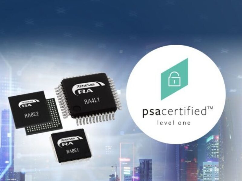 Renesas certifies three microcontroller families for CRA European cyber resilience