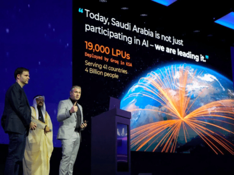 Groq raises US$1.5 billion as Saudi Arabia invests in AI