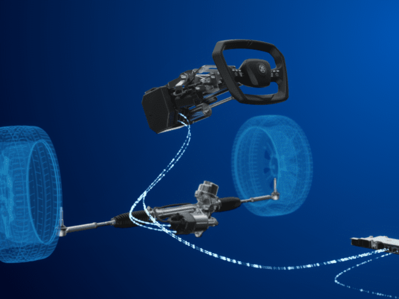 ZF starts series production of Steer-by-Wire technology with NIO