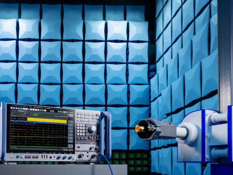 Microwave antenna covers EMI measurements in the FR2 range