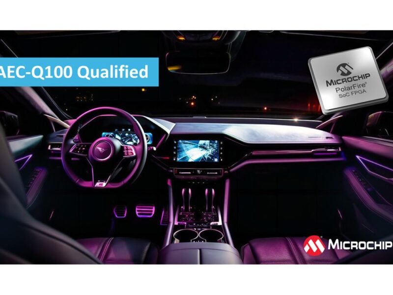 Microchip AEC-Q100 qualified SoC FPGAs cut power requirements