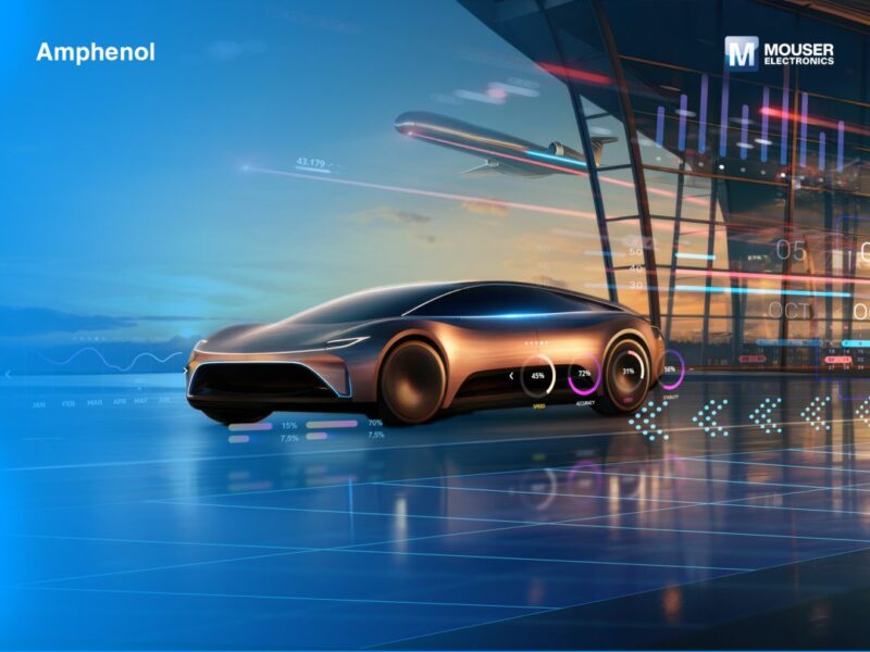 Mouser – Amphenol : livre électronique explorant les  technologies de connexion et de capteur pour la mobilité électrique et les VTOL