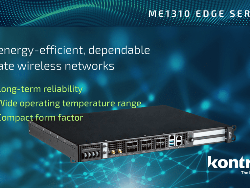 Kontron, Napatech et Truminds maximisent la performance et l&rsquo;efficacité énergétique de la solution 5G optimisée pour les déploiements en périphérie