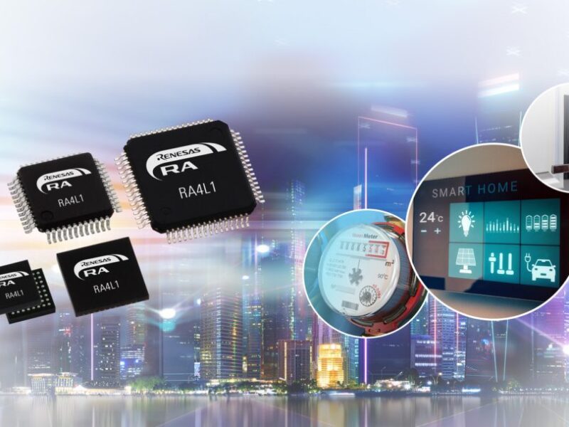 Microcontrôleurs ultra-basse consommation avec écran LCD segmenté, touches capacitives et sécurité renforcée