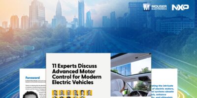 Livre numérique sur la commande de moteur pour les véhicules électriques par Mouser Electronics et NXP