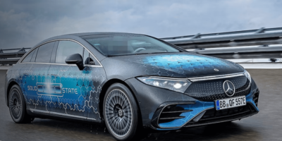Mercedes road tests longer range solid state batteries