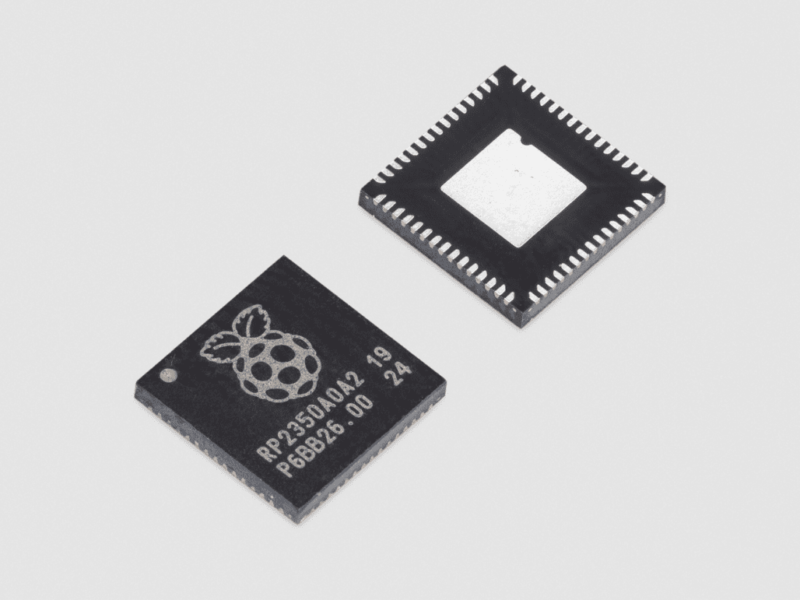 Raspberry Pi adds 2MB stacked flash for 20¢ in RP2354