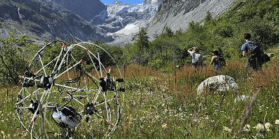 This all terrain robot takes it like a GOAT
