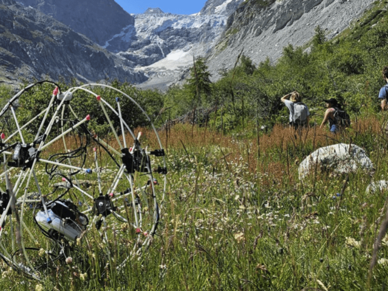 This all terrain robot takes it like a GOAT