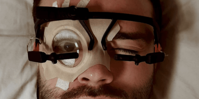 Sleeping with your eyes wide open