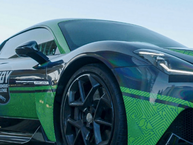 AI in the fast lane – new world speed record