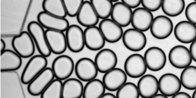 Nano diamond dust in droplets makes a precise detection tool