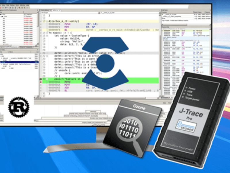 Segger, Ferrous Systems team for Rust debug