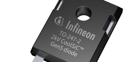 Infineon adds 2kV SiC Schottky diode in TO-247 package