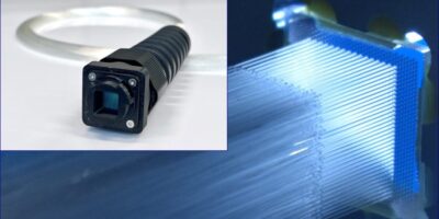 2D optical interface scales beyond 1024 ports.