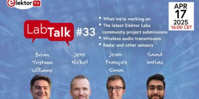 Elektor Lab Talk #33: Sensors, Community Projects and Prototyping Insights