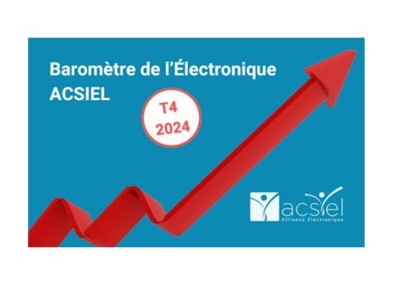 Baromètre de l’électronique pour le 4e trimestre 2024 !