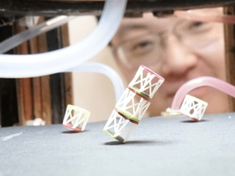 From material to robot and back again