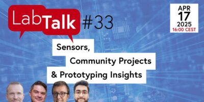 Sensors, community projects, prototyping insights from Elektor Lab Talk #33