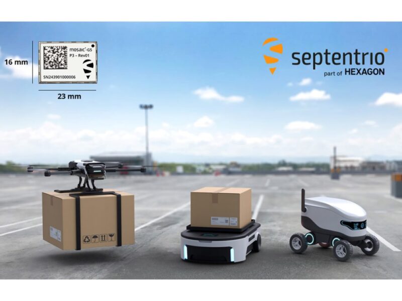 Récepteur GNSS ultracompact améliorant la précision