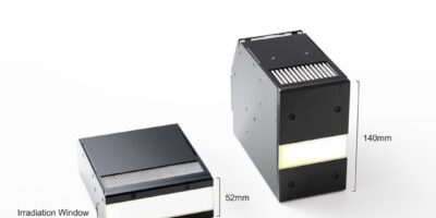 Small air-cooled LED UV source boosts curing performance