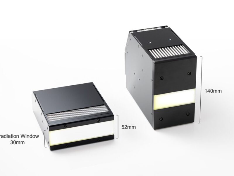 Small air-cooled LED UV source boosts curing performance