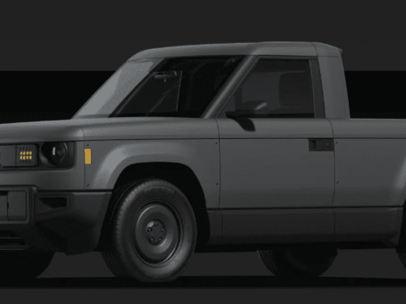 This car is a blank slate