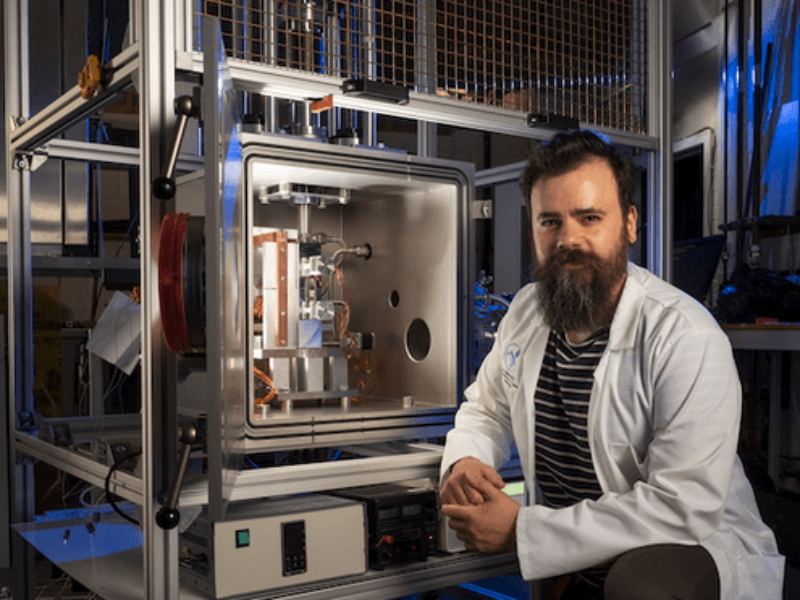 Space manufacturing in The NextSpace TestRig