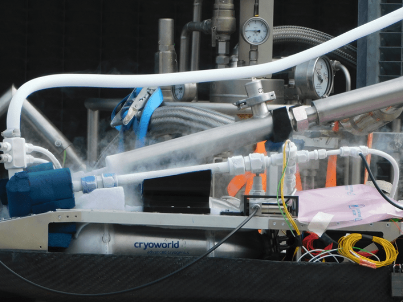 Liquid Hydrogen for Aircraft Propulsion System