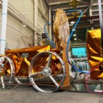 Wireless charging for Moon rover