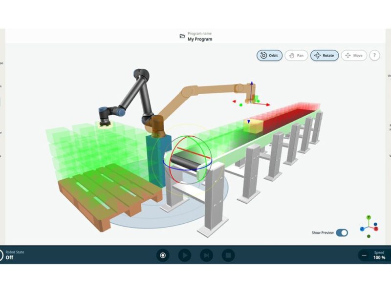 Free simulation tool efficiently optimises robot cells