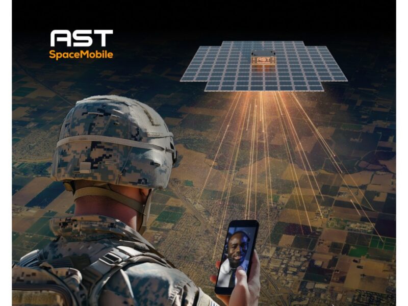First tactical NTN connectivity over standard mobile devices