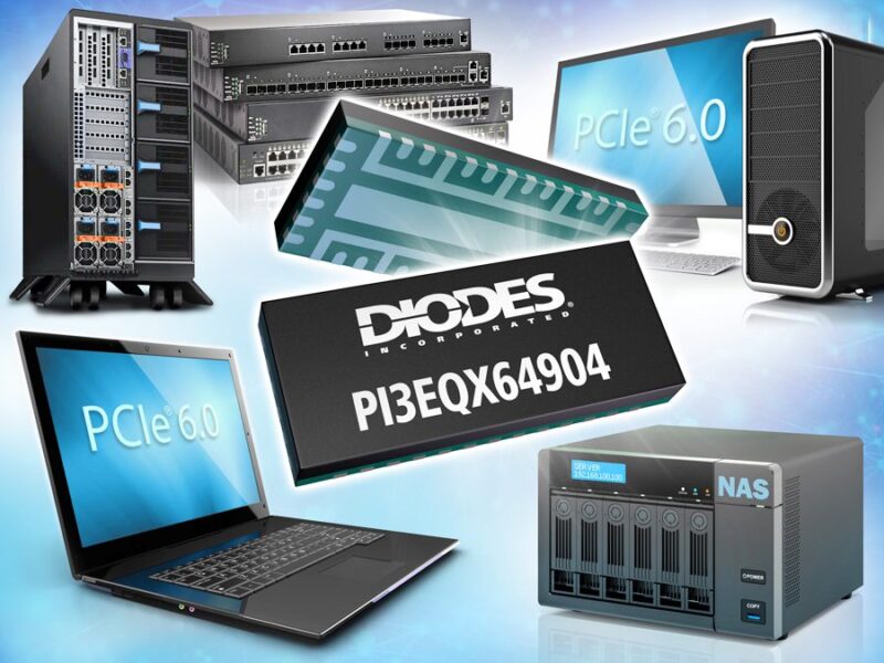 Diodes Incorporated repousse les limites du PCIe avec le premier ReDriver compatible PCIe 6.0