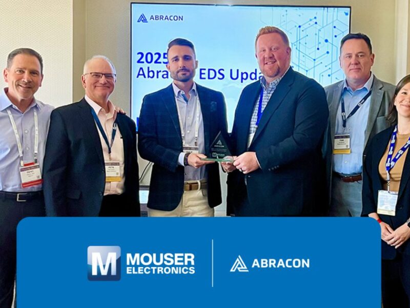 Mouser Electronics reçoit le prix Global High Service Distributor 2024 décerné par Abracon
