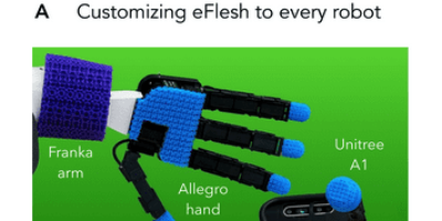 DIY sensor to give the robot hands and feet that can feel