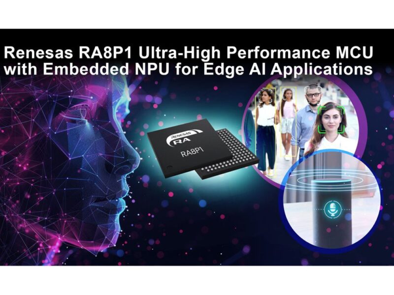 1-GHz MCUs with AI acceleration feature vision/voice peripherals