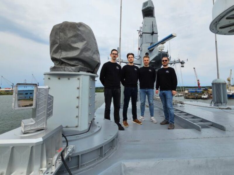 Astrolight teste avec succès un terminal de communication laser avec la Marine lituanienne