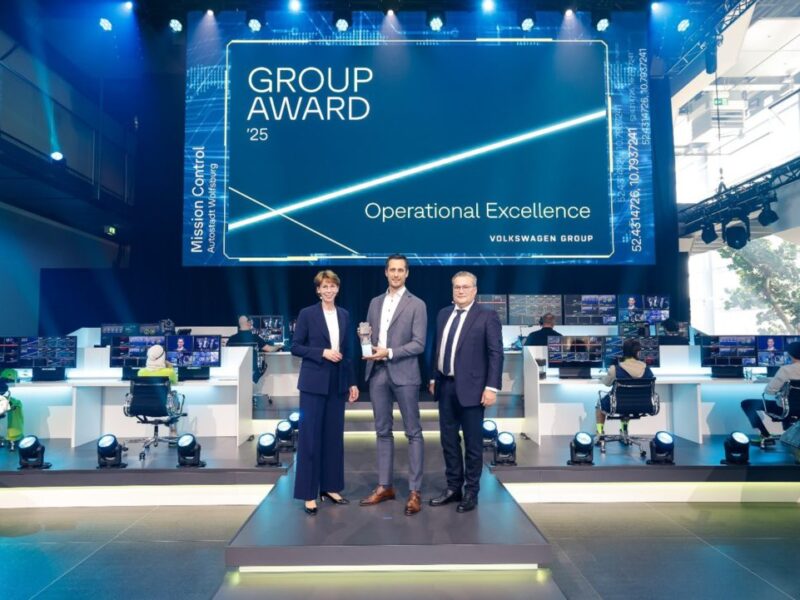 Texas Instruments récompensé par Volkswagen pour son excellence opérationnelle dans les semi-conducteurs automobiles