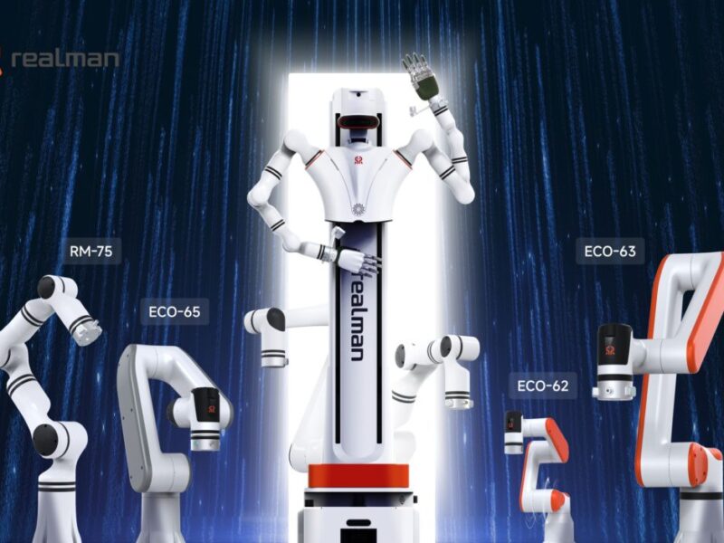 RealMan Robotics révolutionne l’automatisation industrielle avec ses robots ultralégers et intelligents