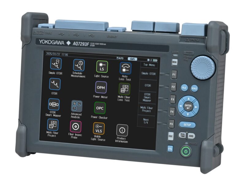 Yokogawa lance la série AQ7290, un OTDR de nouvelle génération pour les réseaux optiques exigeants