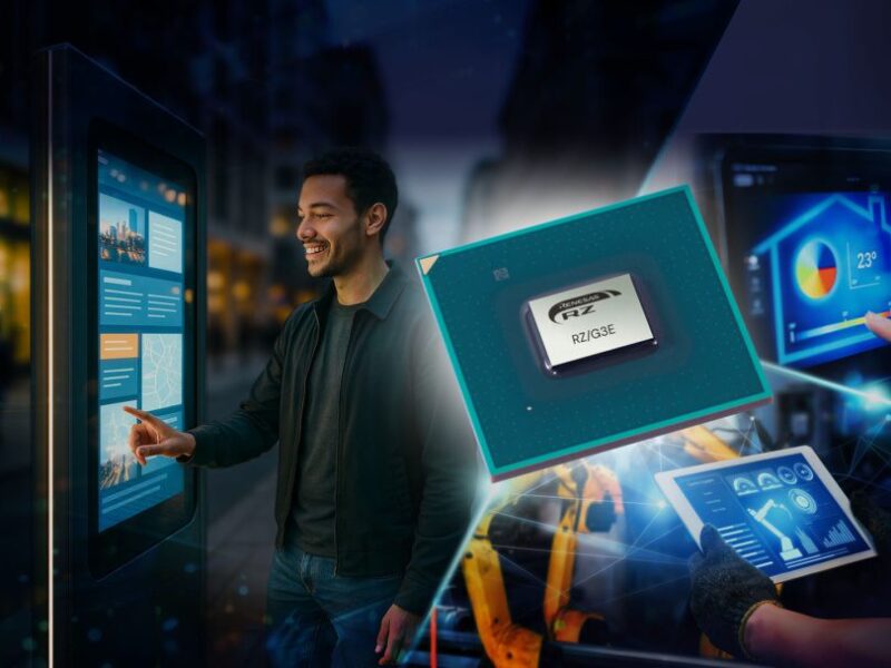 Renesas dévoile le MPU RZ/G3E : une solution puissante pour les systèmes HMI intelligents et connectés