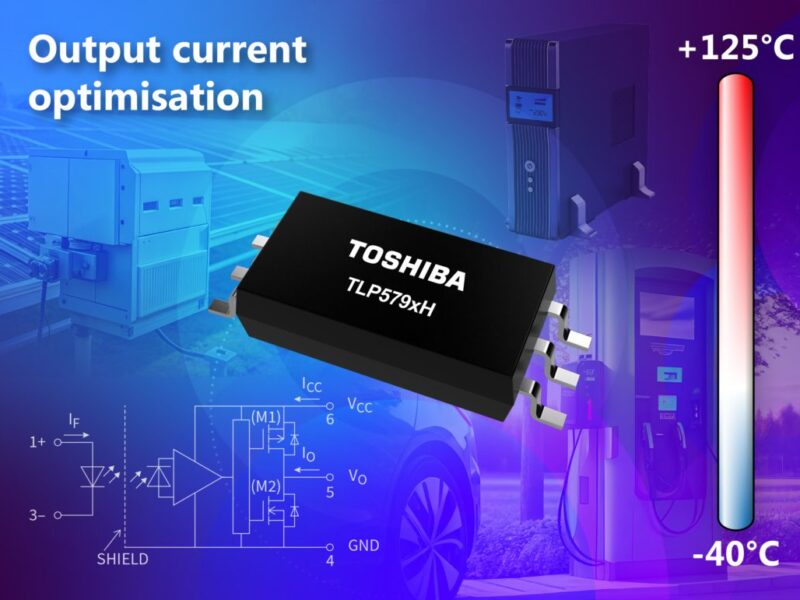 Toshiba améliore la commande de grille avec ses nouveaux photocoupleurs pour MOSFET et IGBT