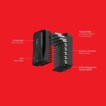 Structural battery boost for humanoid robot