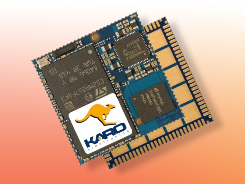 Le module QSMP-25 intègre un MPU STM32 pour l&rsquo;IA edge