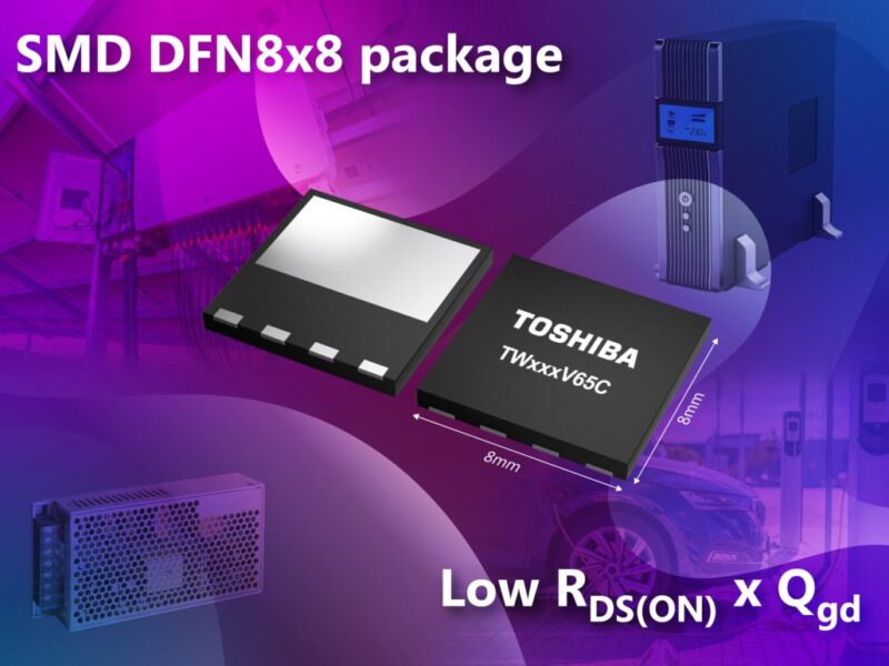 Toshiba lance des MOSFET SiC 650 V ultra-compacts pour une densité de puissance accrue dans les systèmes industriels
