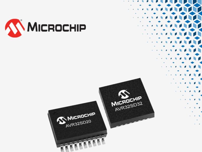 Microcontrôleurs 8 bits AVR SD de Microchip Technology